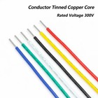 Ul1007 Single Core Single Strand Cable 18awg 26awg Tinned Copper Electronic Wire
