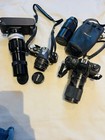 Lot Of Vintage Nikon Pentax Minolta Camera   Lenses