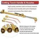Portable Oxy Acetylene Gas Cutting Torch   Welding Set Kit W welding Goggles