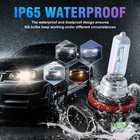 2x H11 Halogen Headlight Super Bright Bulbs Warm White High low Beam Replacement