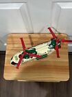 Hess Helicopter With Motorcycle And Cruiser 2001   Vintage 90   s  Collectible