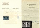 Canada  19b Very Fine Mint Imperf Pair Ungummed As Issued   with Certificate  