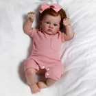 Reborn Baby Dolls Silicone Vinyl Lifelike Real Life Newborn Girl Doll Bday Gift