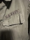 Original 1968 Vietnam Era U s  Navy Og-107 Ripstop Jungle Jacket     Medium Short