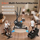 Yosuda Elliptical Exercise Machine 3-in-1elliptical cardio Climber stair Stepper