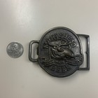 Vintage Moosehead Canadian Lager Beer Bottle Opener Belt Buckle