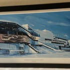 Nascar Daytona International Speedway Print Signed Kraus Waggoner 49 350