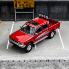 1 64 Scale Toyota Hilux Pickup 1994 Red Die-cast Car Model Toy
