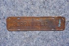1965 Berryville Virginia License Plate City Town Topper   28