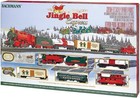 Bachmann Trains - Jingle Bell Express Ready To Run Electric Train Set - Ho Scale