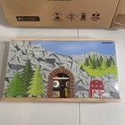 Orbrium 12 Wooden Engines   Train Cars Collection Set W  Box   Scenic Tunnel New