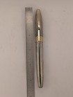 Sheaffer Smooth Chrome Legacy Fountain Pen In Box 18k Medium Gold Nib Restored