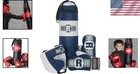 Complete Kids Boxing Gear Set - Mini Punching Bag   Safety Gloves For Ages 2-5