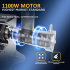  32 Commercial Meat Grinder 1 5hp 880 Lbs h Stainless Steel Sausage Stuffer 110v