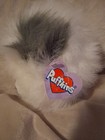 Vintage 1998 Swibco Puffkins Shaggs Bean Bag Plush Dog Stuffed Animal With Tag