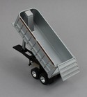 Dcp First Gear  1 64  silver W black Frame  22  End Dump Trailer  new 