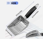 Stainless Steel Cat Litter Scoop metal Cat Litter Scoop kitty Metal Scooper-   