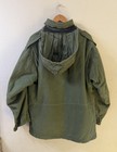 Vintage 70s Army Military M-65 Field Jacket Og-107 Cold Weather Coat Exc Large 