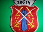 Us Air Force 386th Tactical Fighter Squadron Patch From Vietnam War Era