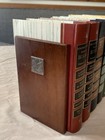 Vintage Mcm Wood Logo Bookends - Reader s Digest Book Lot - Set Of Seven  7 