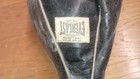 Vintage Everlast Black Leather Speed Punching Boxing Bag Gyro Balanced W Mount
