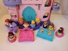 Fisher Price Disney Little People Princess Palace Castle W  Flags  10 Figures 