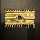 Gillette Antique Patent 17567 Double Edge Safety Brass Shaving Razor Usa