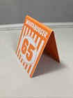 Whataburger Individual Glossy Restaurant Table Tent Number - 65 Single Card Only