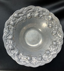Vintage Pewter Rwp Wilton Armetale Oak Leaf   Acorn Serving Salad Bowl Usa Made