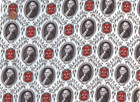 1876 Centennial George Washington Fabric