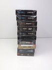 Blank Vhs Tapes Sony  Jvc  Fuji  Scotch T-120 Lot Of 10 New Sealed