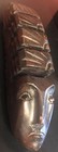 Vintage Carved Wood Sculpture Tribal African Queen Black Female Hand Carved