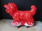 Vintage 60s Red Ball Jets Sneakers Pull Toy Dog Promo Advertising