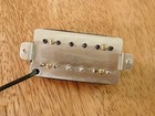 The Demon Humbucker Pickup Black Alnico 5 Magnets Nickel Silver Baseplate 4 Wire