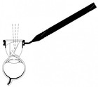 Ocular Oadvx-h Ahmed Dvx Surgical Gonio Lens With Handle   Case