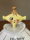 Vintage Holt Howard Honey Pixie Condiment Jar W  Attached Spoon