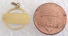Vintage Xerox Corporation Genie Lamp  Service Employee Award Charm - No Pin