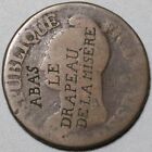 1796-r France Political Flag Satire 5 Centimes L an 5 Orleans Coin  23122601r 