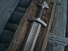 Handmade King Ragnar Lothbrok Viking Sword Handcrafted Authentic Norse Replica 