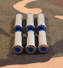 44 Rem Mag Snap Caps  Set Of 6  Blue And Nickel  200gn    