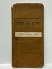Antique 1916-1922 National Bank Ledger Barre Vermont Poultry Association