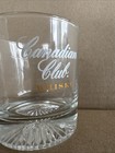 Canadian Club Whiskey Tumbler Lowball Rocks Glasses
