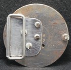 Xc29123 Very Cool Vintage 1970s   star   Western Fashion Mens Brass Belt Buckle