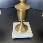 Vintage Brass Balance Scale  scales Of Justice  21  Marble Base
