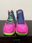 Under Armour Curry 2 Basketball Shoes Sneakers Pink Blue Size 10 5 3026052-600