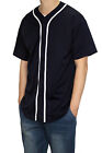 Men s Premium Baseball Jersey Button Down Shirts S-5xl Big tall Victorious