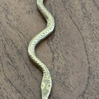 Brass Snake Spoon   Serpent Antique 5   1 2inchs