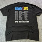 Vintage 90s Buddy Guy West Coast Tour 1995  T-shirt Xl
