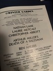 Death Of A Salesman Broadway Playbill Nathan Lane  Laurie Metcalf