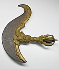 Tibetan Buddhist Kartika Ritual Knife Ex Cohen Collection